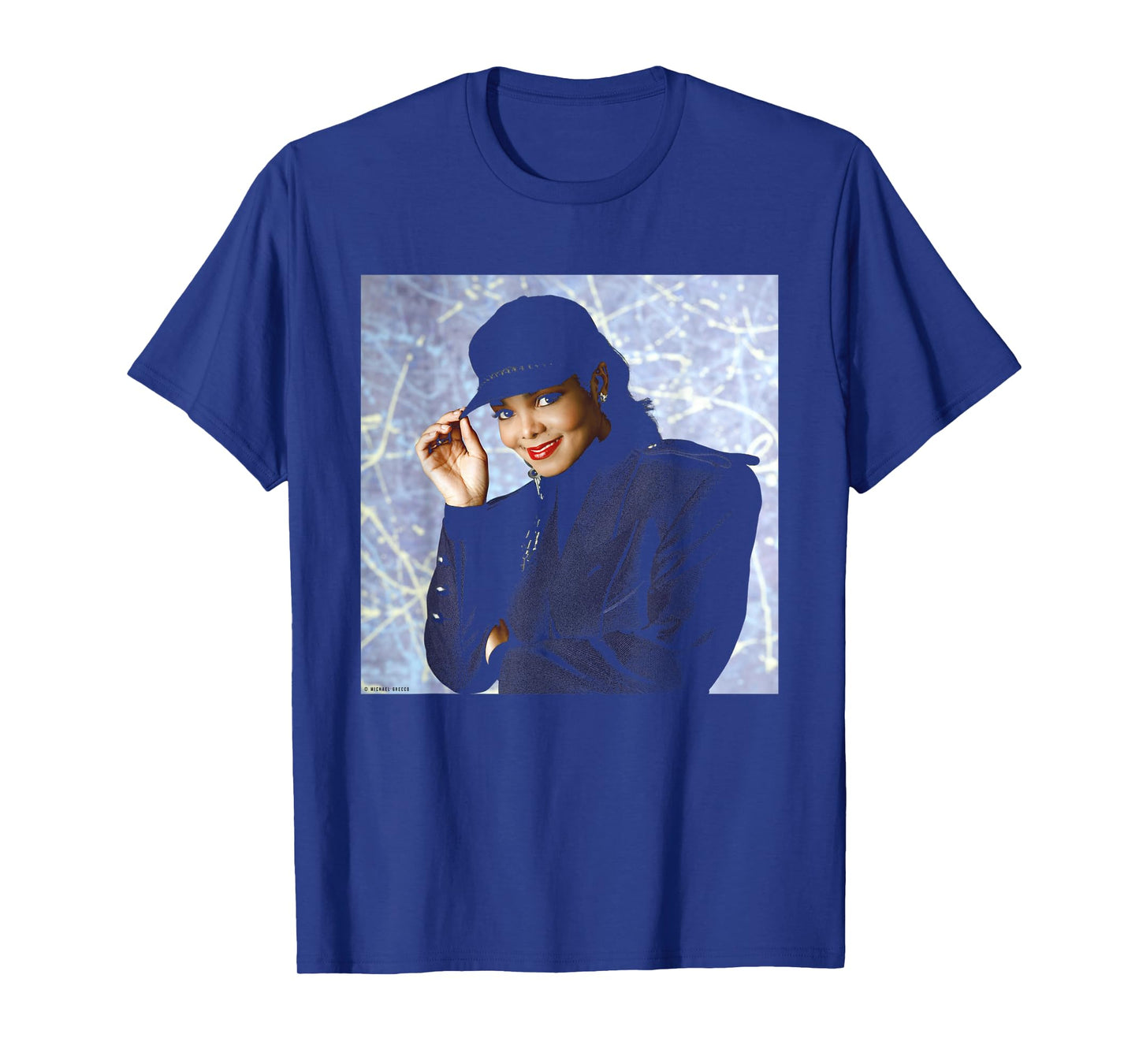 Pop Singer Janet Jackson Portrait by Michael Grecco T-Shirt