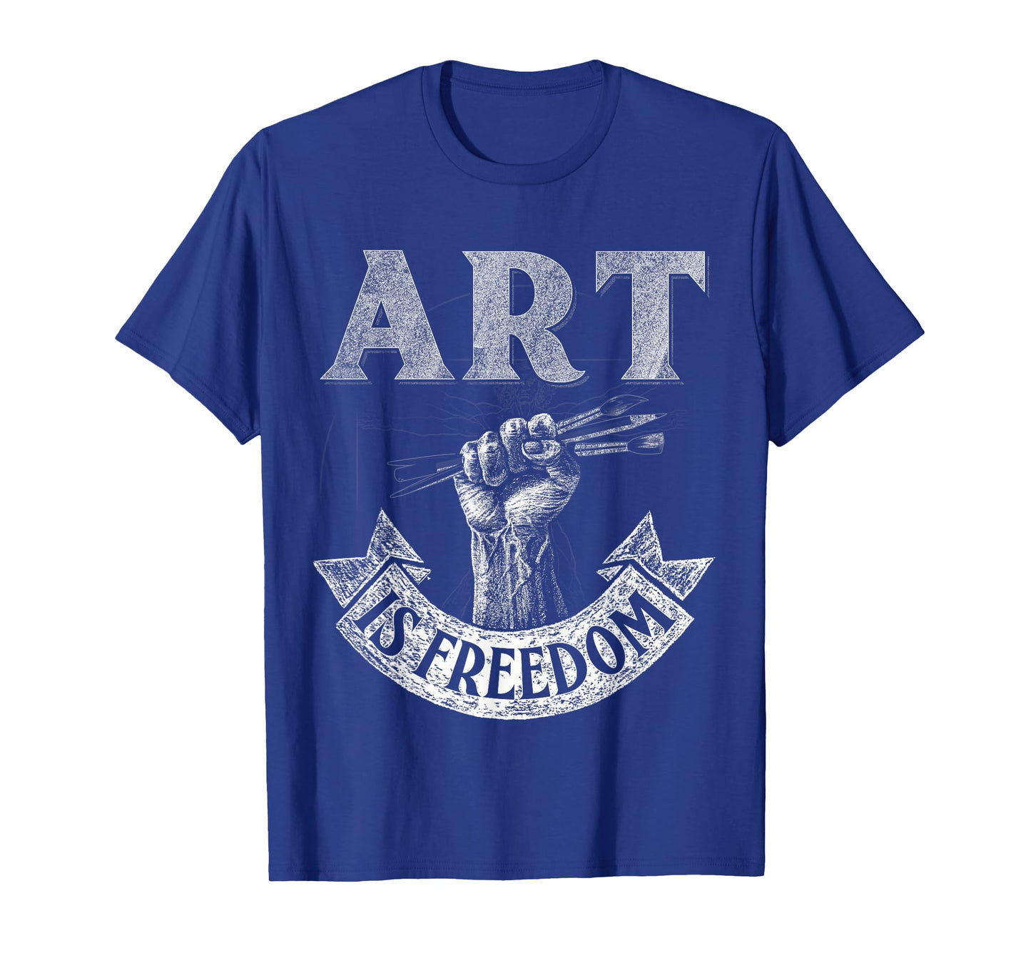 Art is Freedom great t shirt for artists who love to draw T-Shirt