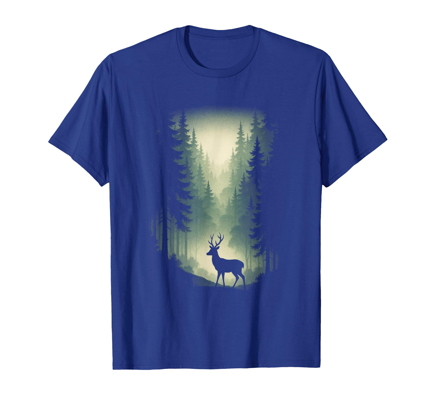 Deer - Wildlife Nature Hiking Art T-Shirt