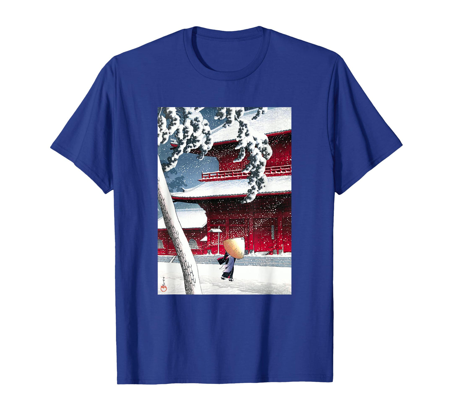 Zojo Shrine in Shiba by Hasui Kawase Shin-hanga Ukiyo-e T-Shirt