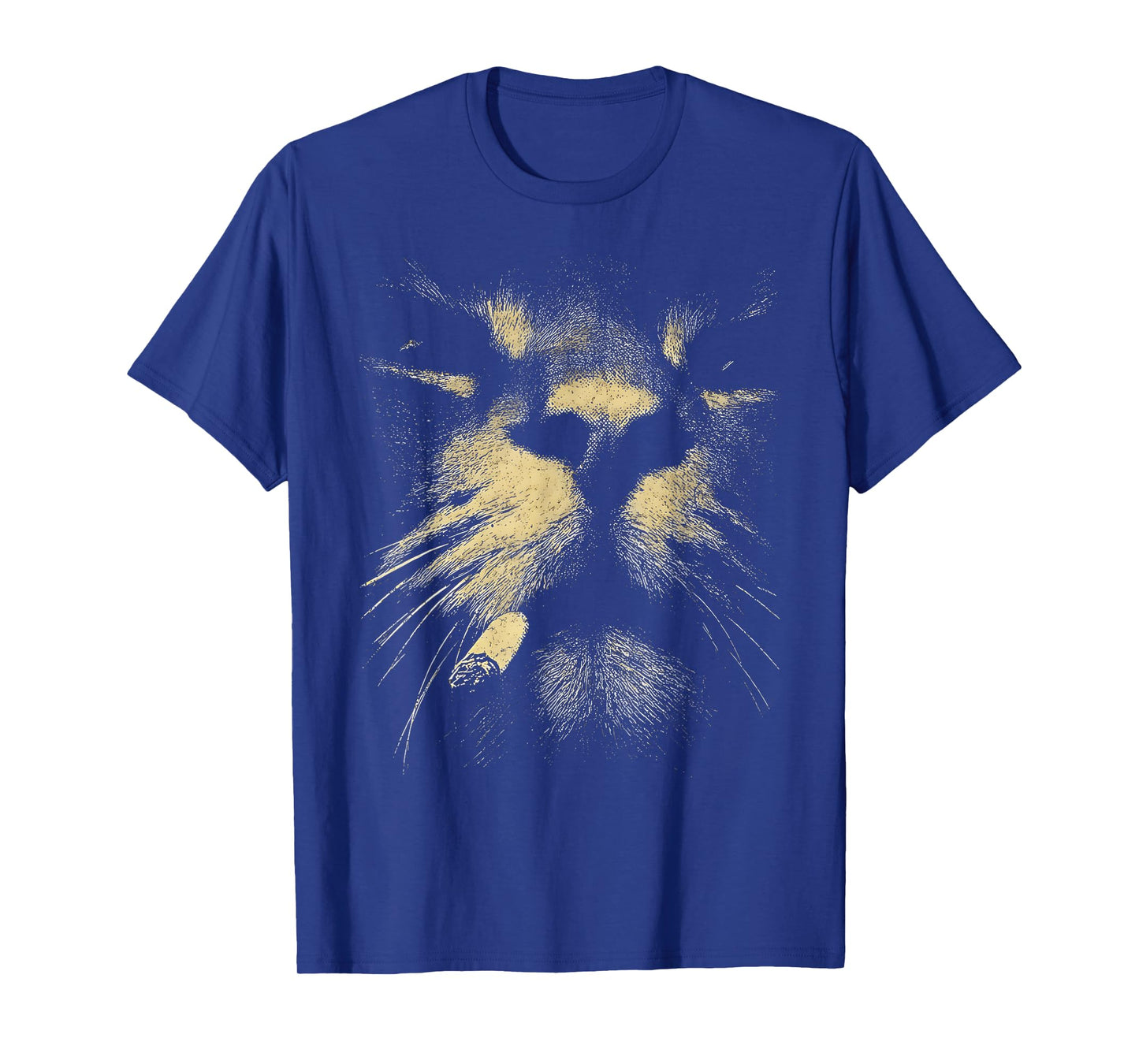 Smoking Cat Retro 90s Grunge T-Shirt
