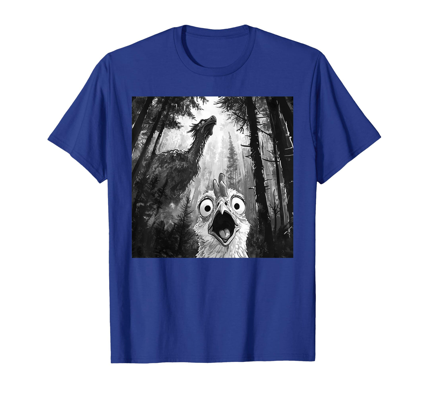 Chicken Selfie With Dragon Funny T-Shirt