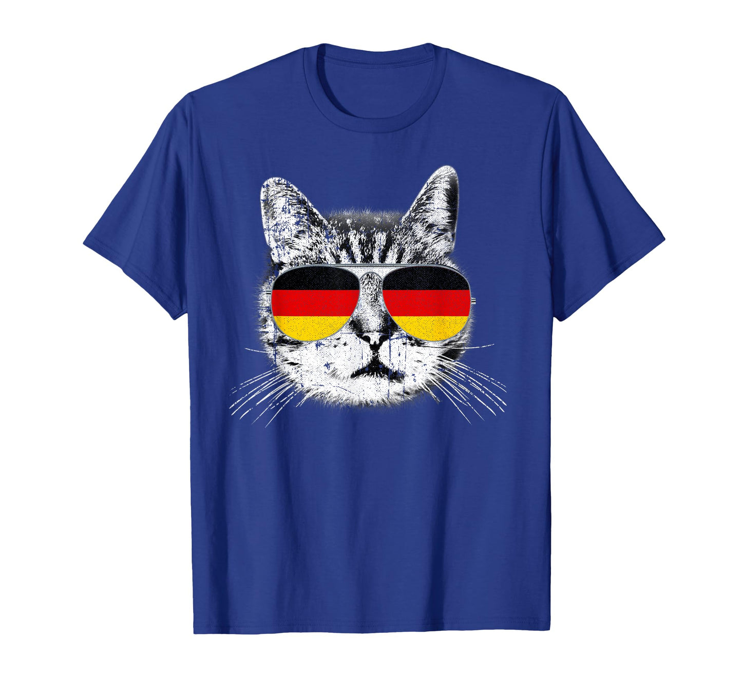 German Flag T Shirt Cat Heritage Pride Germany Oktoberfest T-Shirt