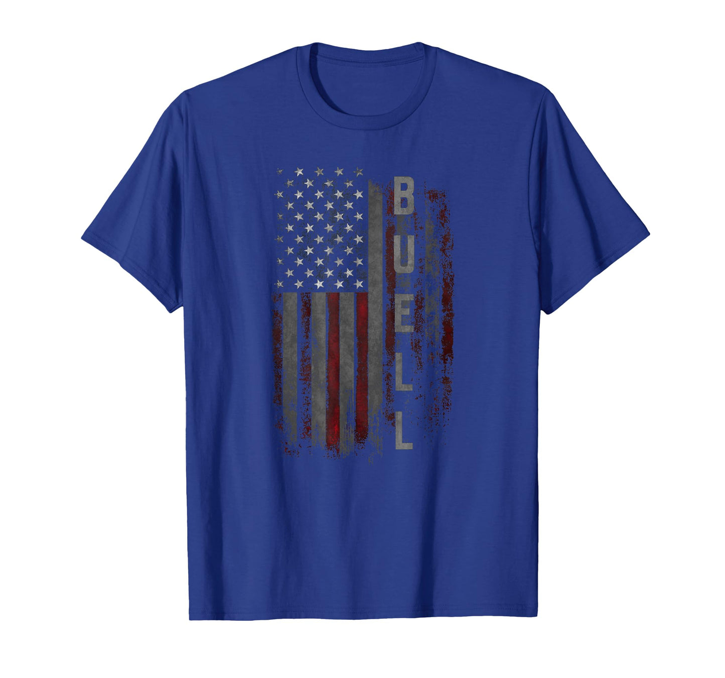 Buell Family American Flag T-shirt Gift For Men T-Shirt