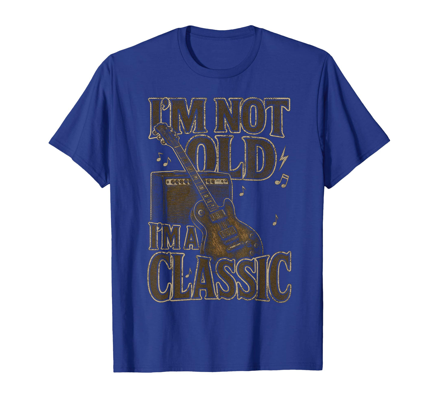 I’m Not Old I’m A Classic Shirt Vintage Guitar Music Lover T-Shirt