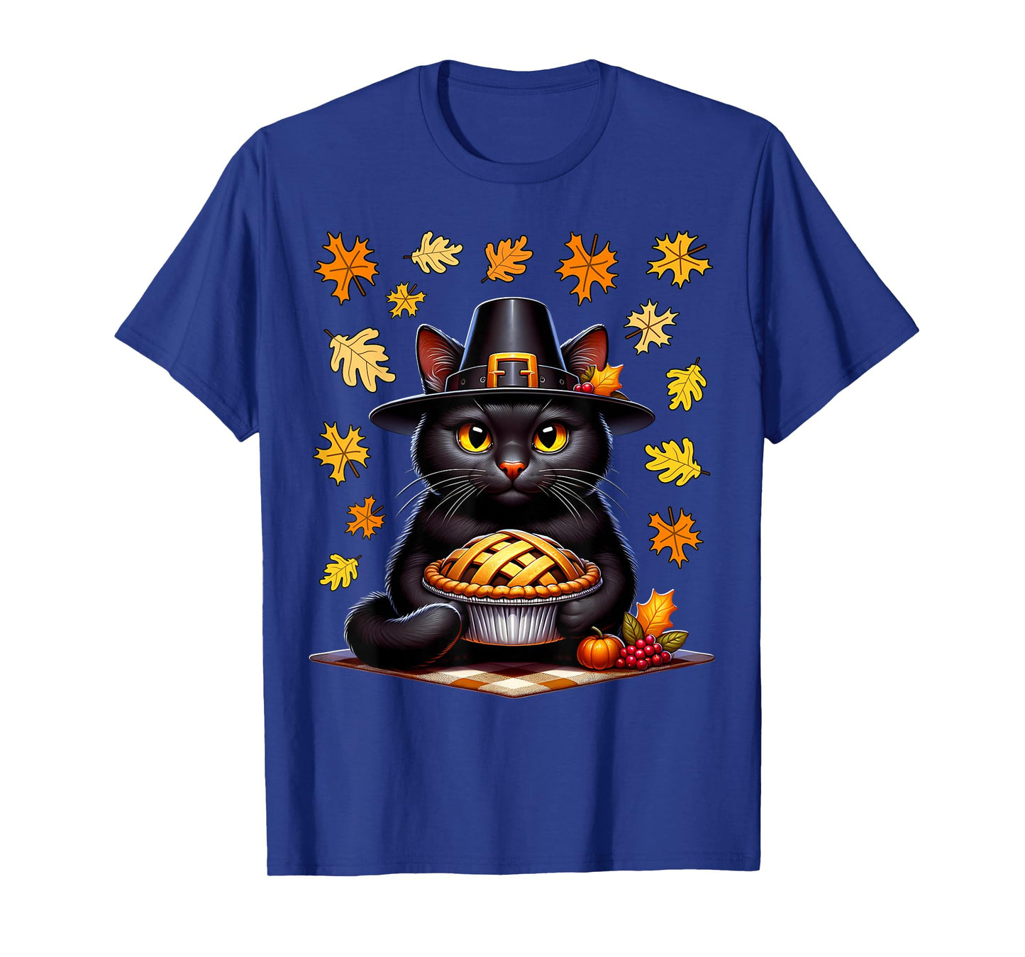 Black Cat Thanksgiving Black Cat Thanksgiving T-Shirt