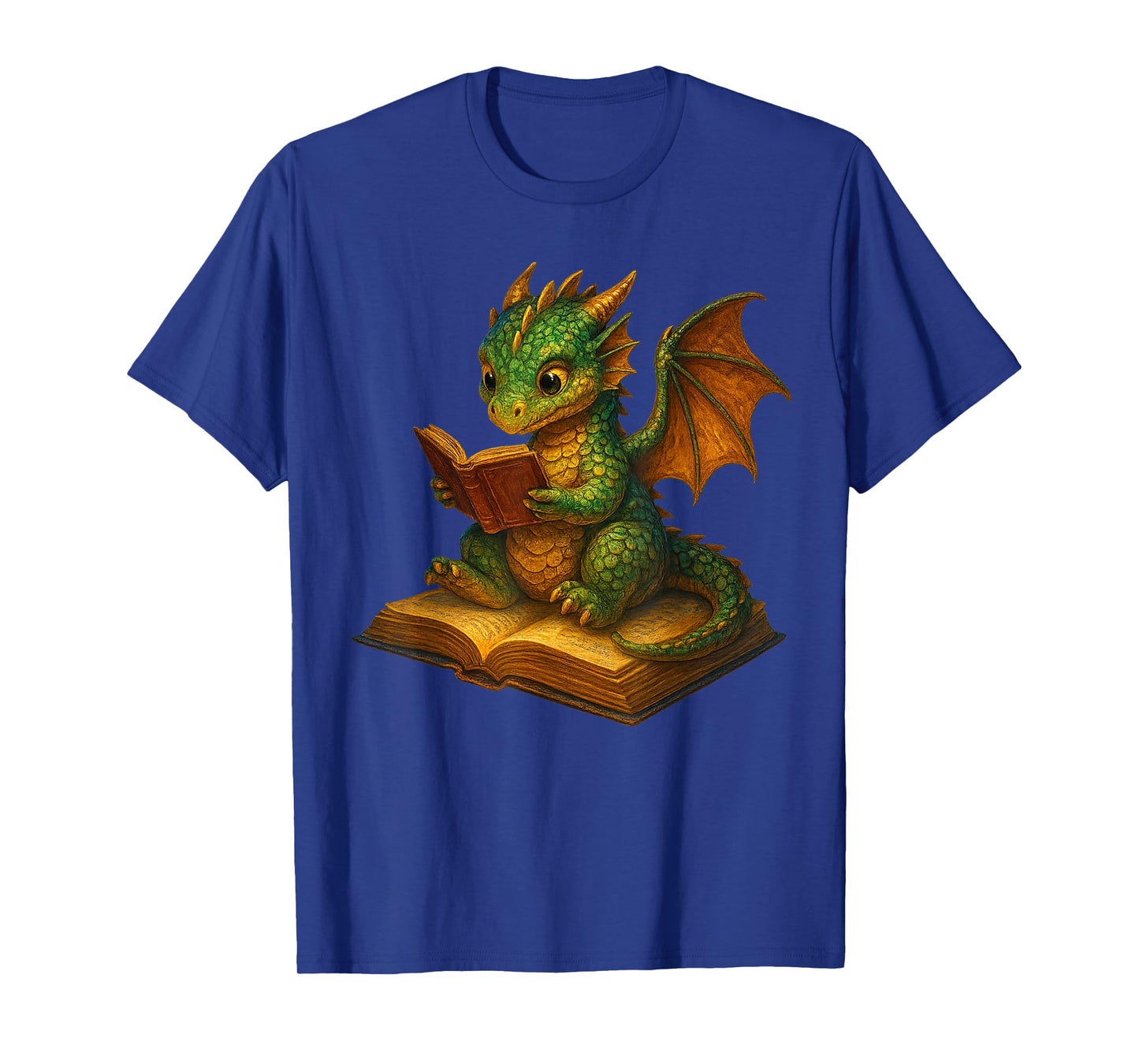 Reading Dragon Shirt for Bookish, Teacher Librarian Bookworm T-Shirt