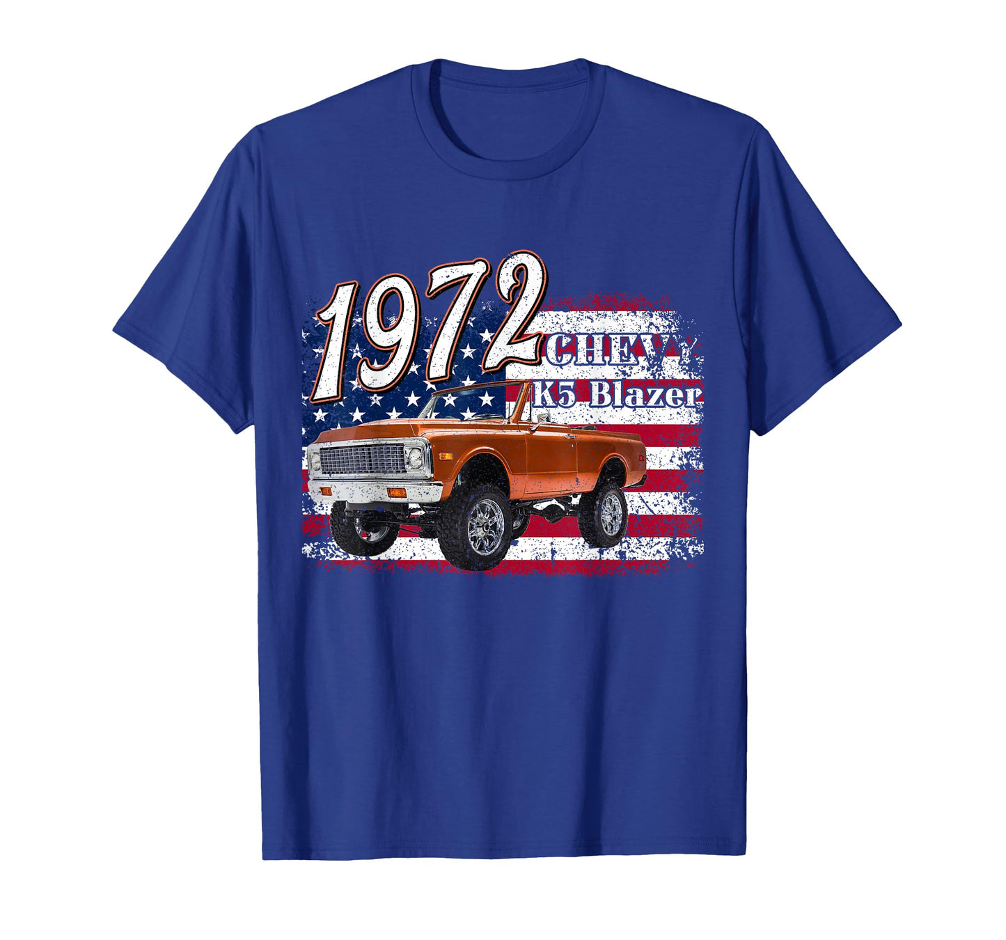 1972 72 K5 Blazer 4th Of July American Truck T-Shirt