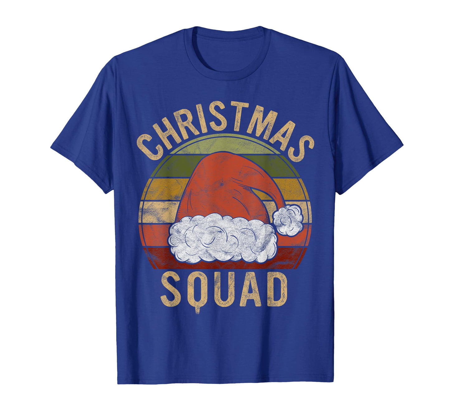 Christmas Squad Costume Gift Santa Matching Family Xmas T-Shirt