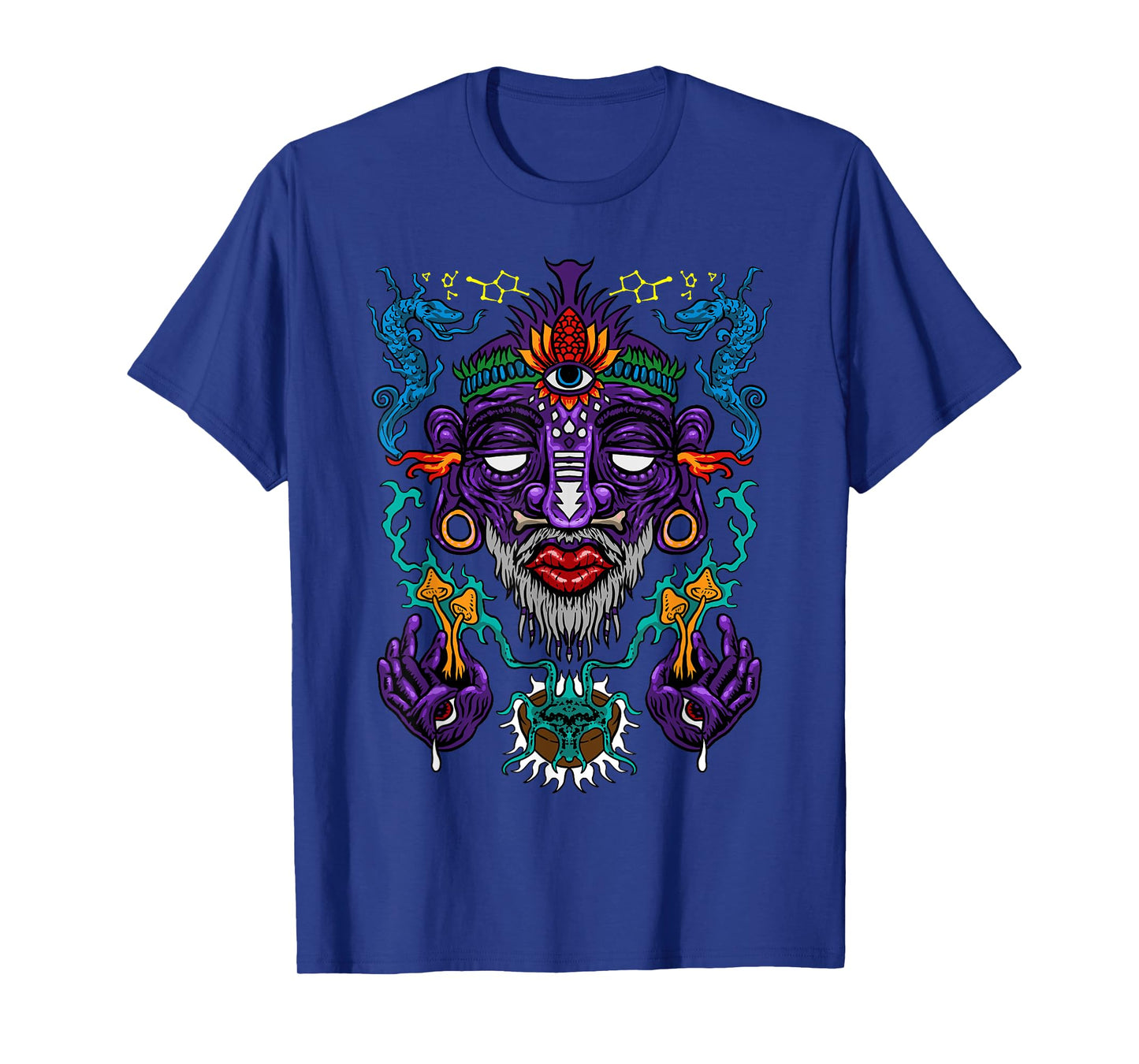 Colorful Witch Doctor | Psychedelic Shaman | Medicine Men T-Shirt
