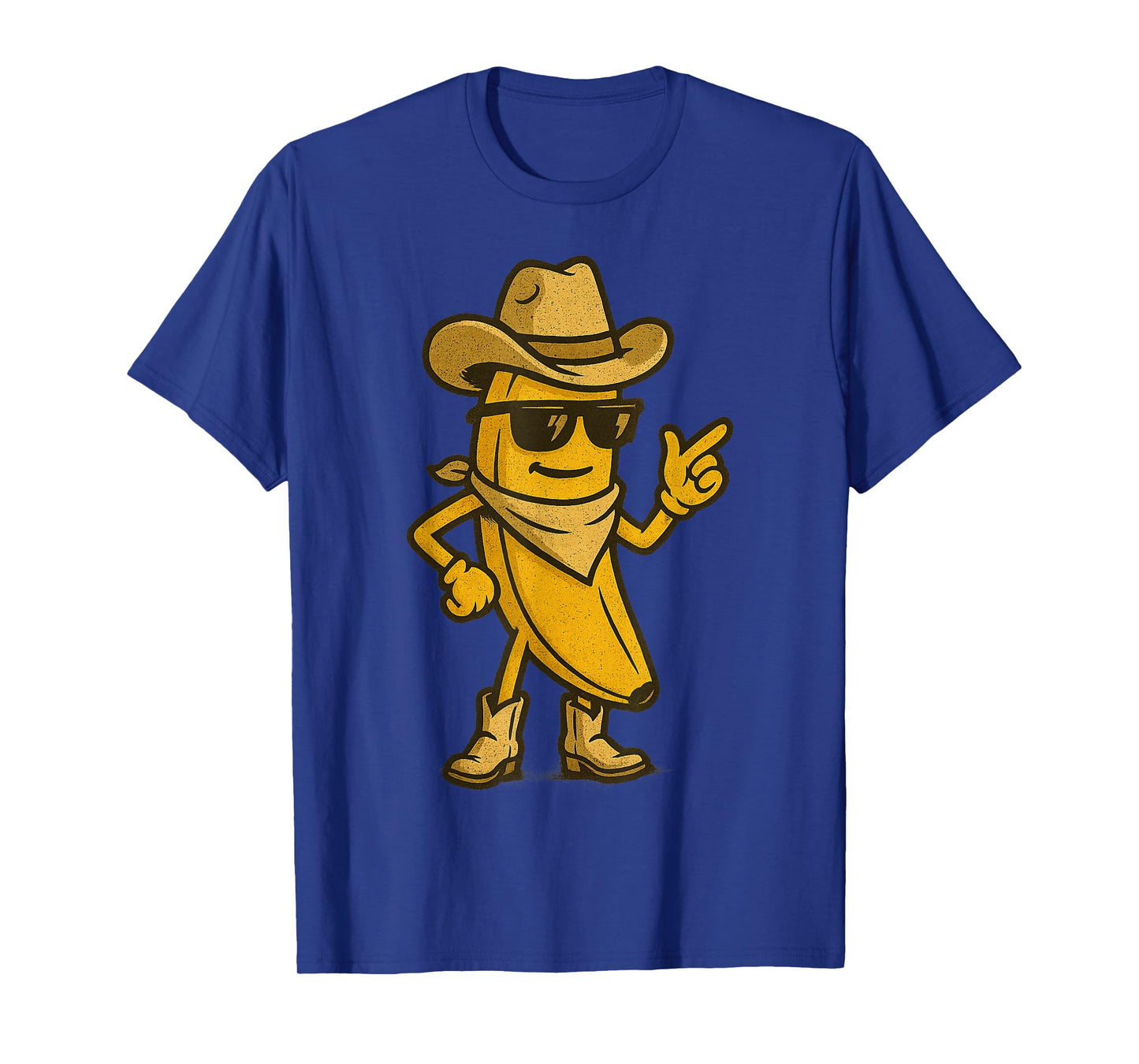Banana Cowboy Cowgirl Country Western Funny Banana T-Shirt