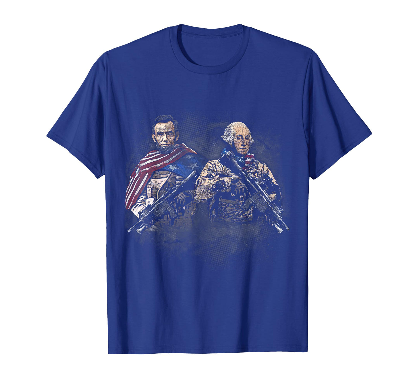 Presidential Soldiers: Abraham Lincoln and George Washington T-Shirt