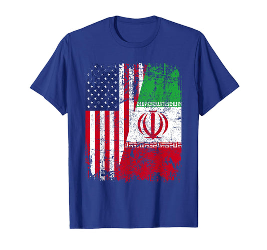 IRANIAN American Flag | Men Women Kids | IRAN T-Shirt