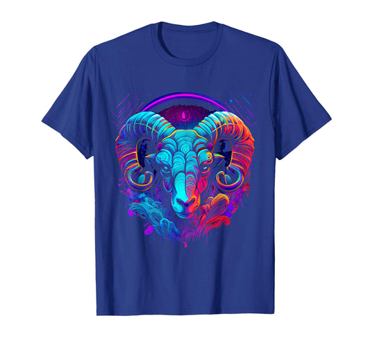 Aries Zodiac Sign Aries Graphic Astrology Cool Horoscope T-Shirt