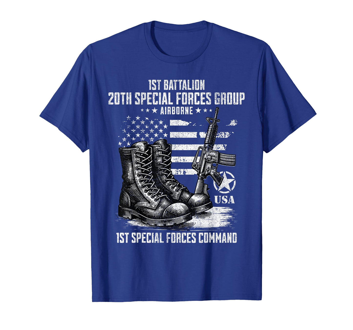 1st Battalion 20th Special Forces Group Airborne Veteran T-Shirt