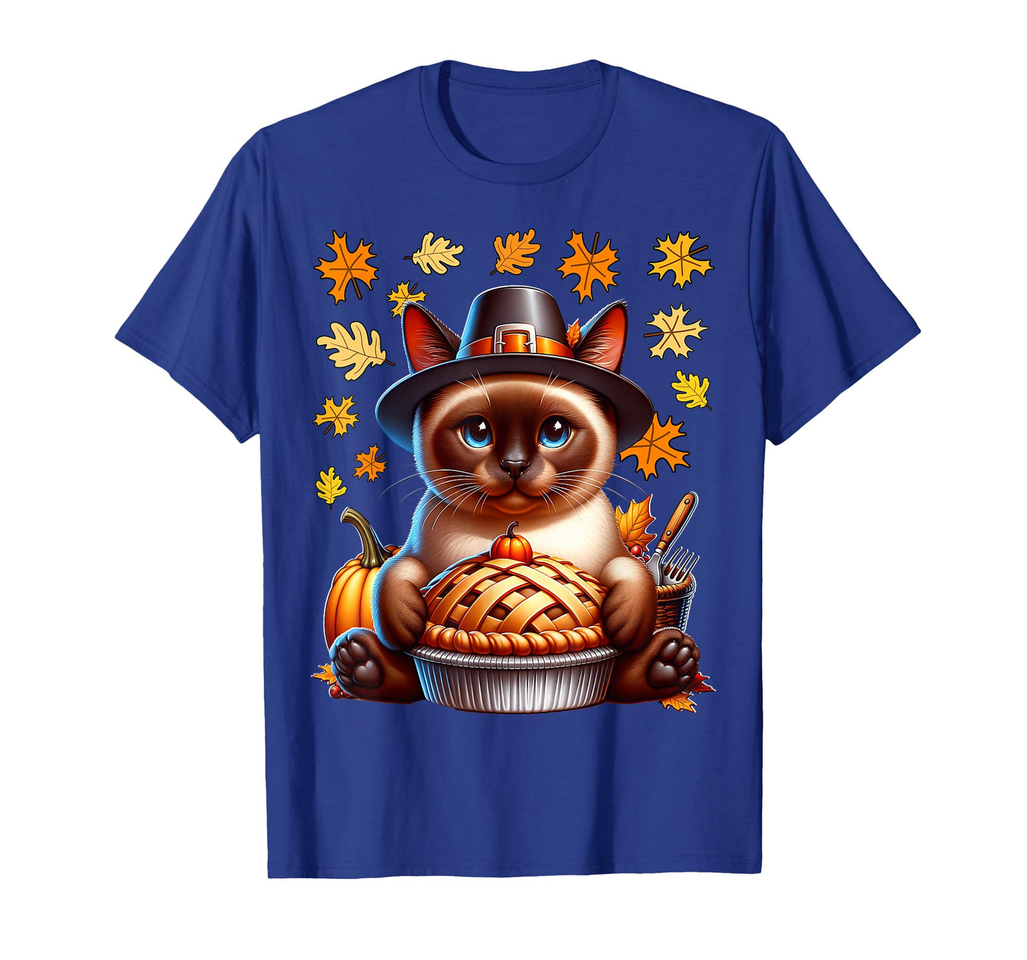 Siamese Cat Thanksgiving Siamese Cat Thanksgiving T-Shirt
