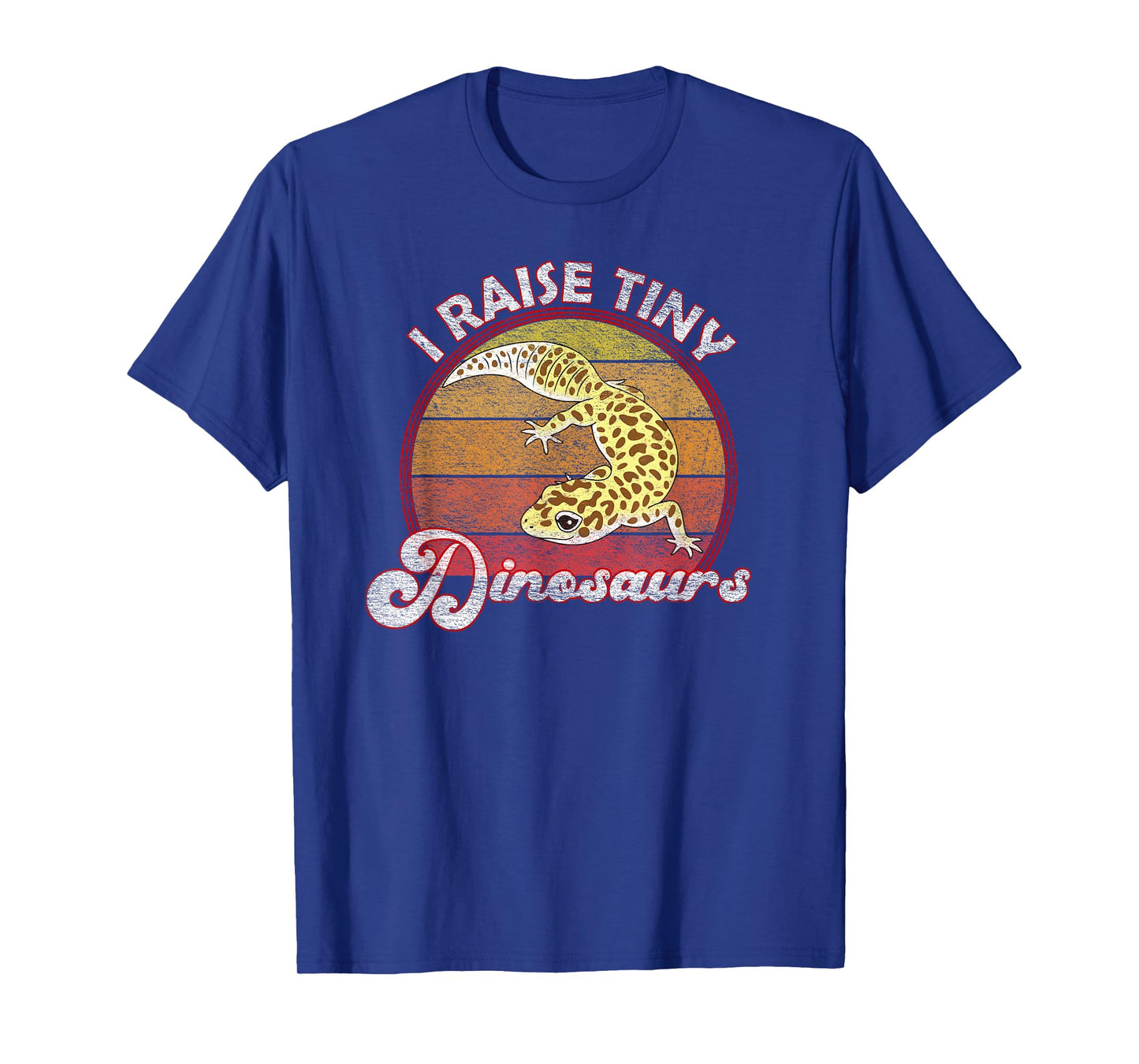 I Raise Tiny Dinosaurs Leopard Gecko Mom Dad Reptile Pet T-Shirt