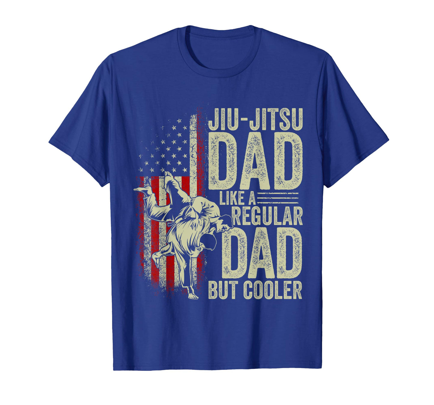 Jiu Jitsu Dad Like A Regular Dad But Cooler Vintage T-Shirt