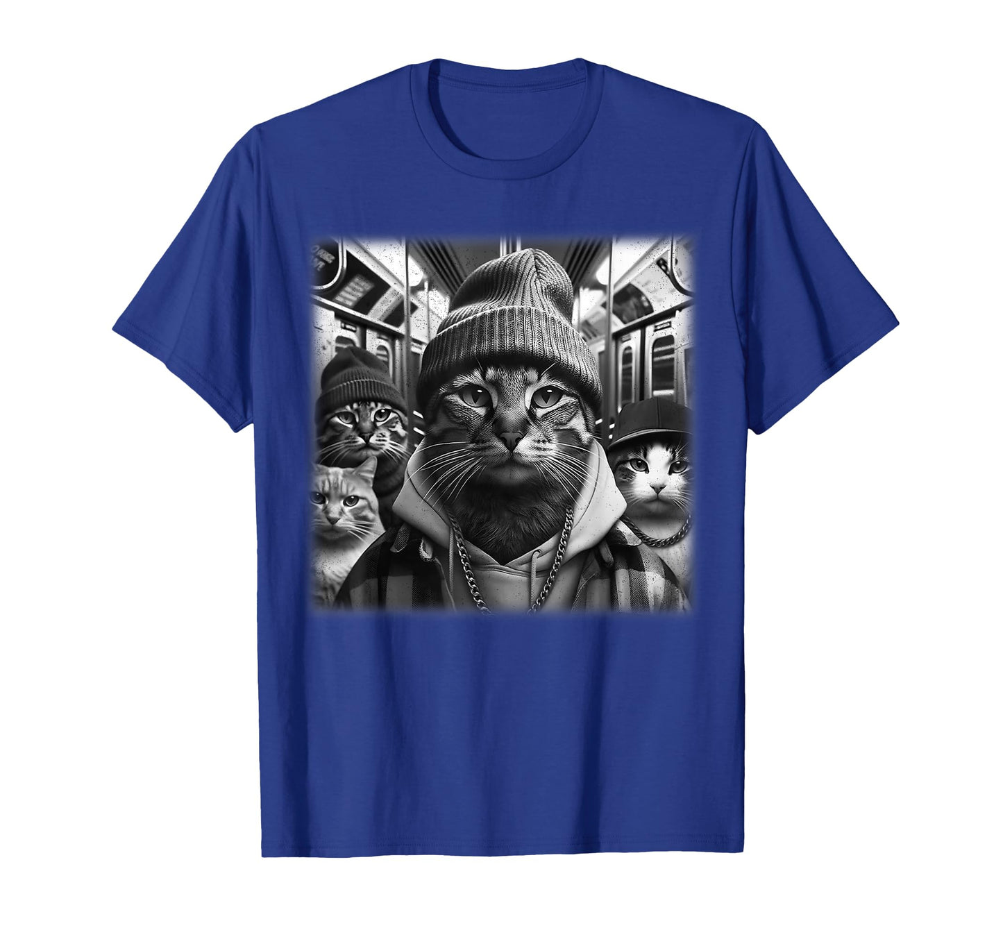 Gang of Feral Street Cats Gangster 90's Funny Meme T-Shirt