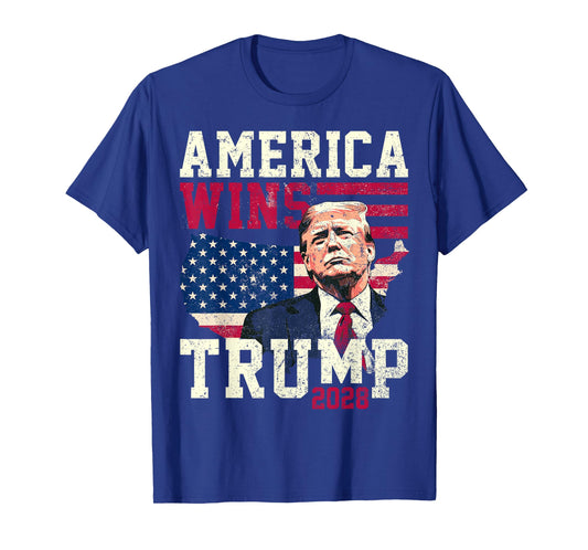 Trump 2028 America Wins T-Shirt