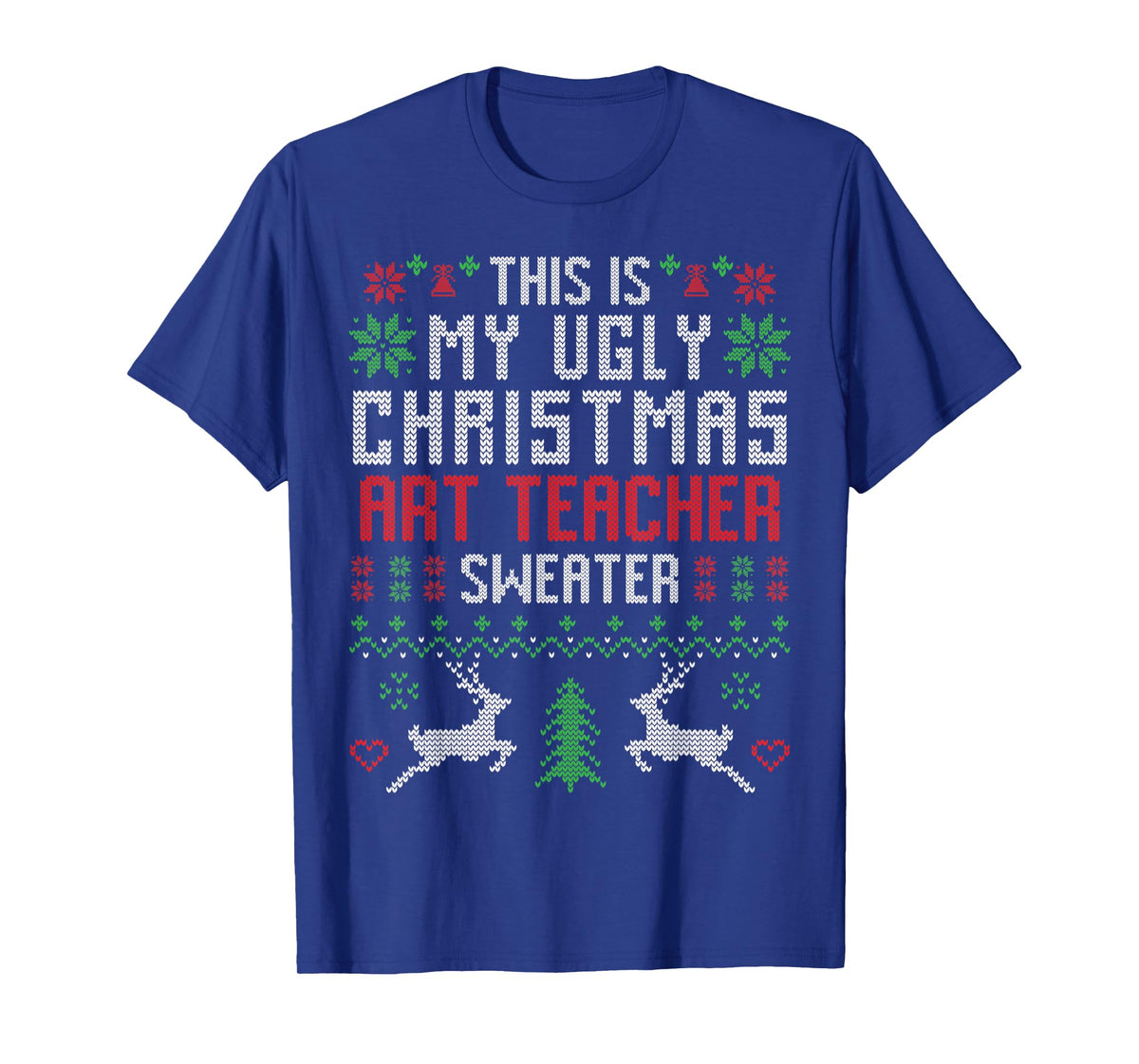This Is My Ugly Christmas Art Teacher Sweater T-Shirt