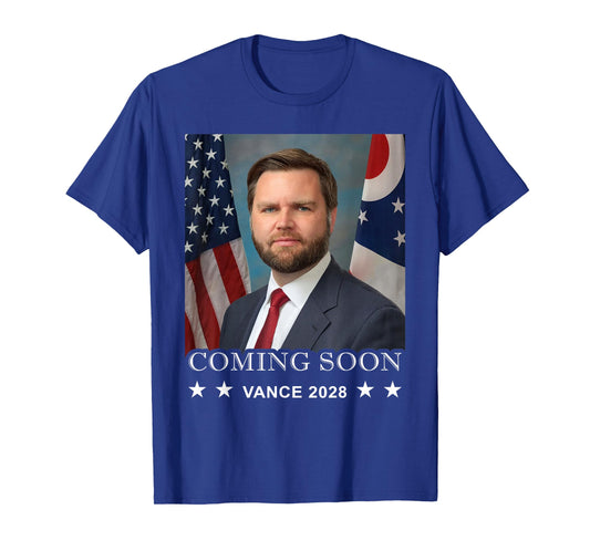 JD Vance 2028 Historic President Coming Soon T-Shirt