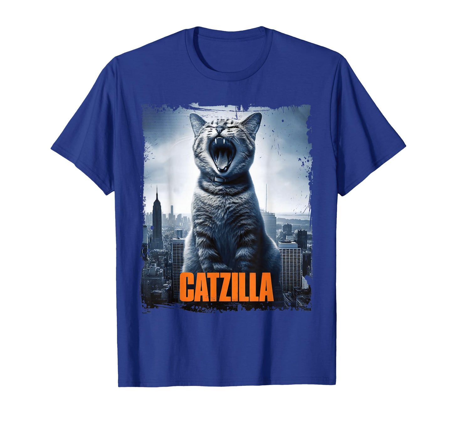 Monster Catzilla Parody Cat for Cats Lover Cat Mom Cat Dad T-Shirt