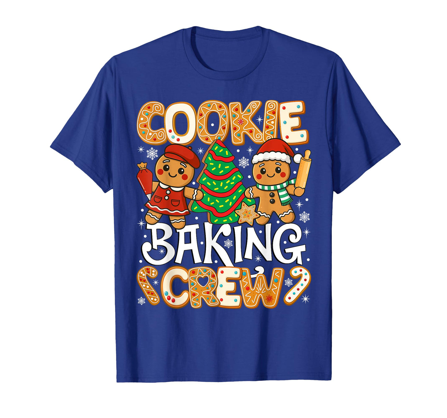 Christmas Cookie Baking Crew Family Baking Gingerbread Team T-Shirt