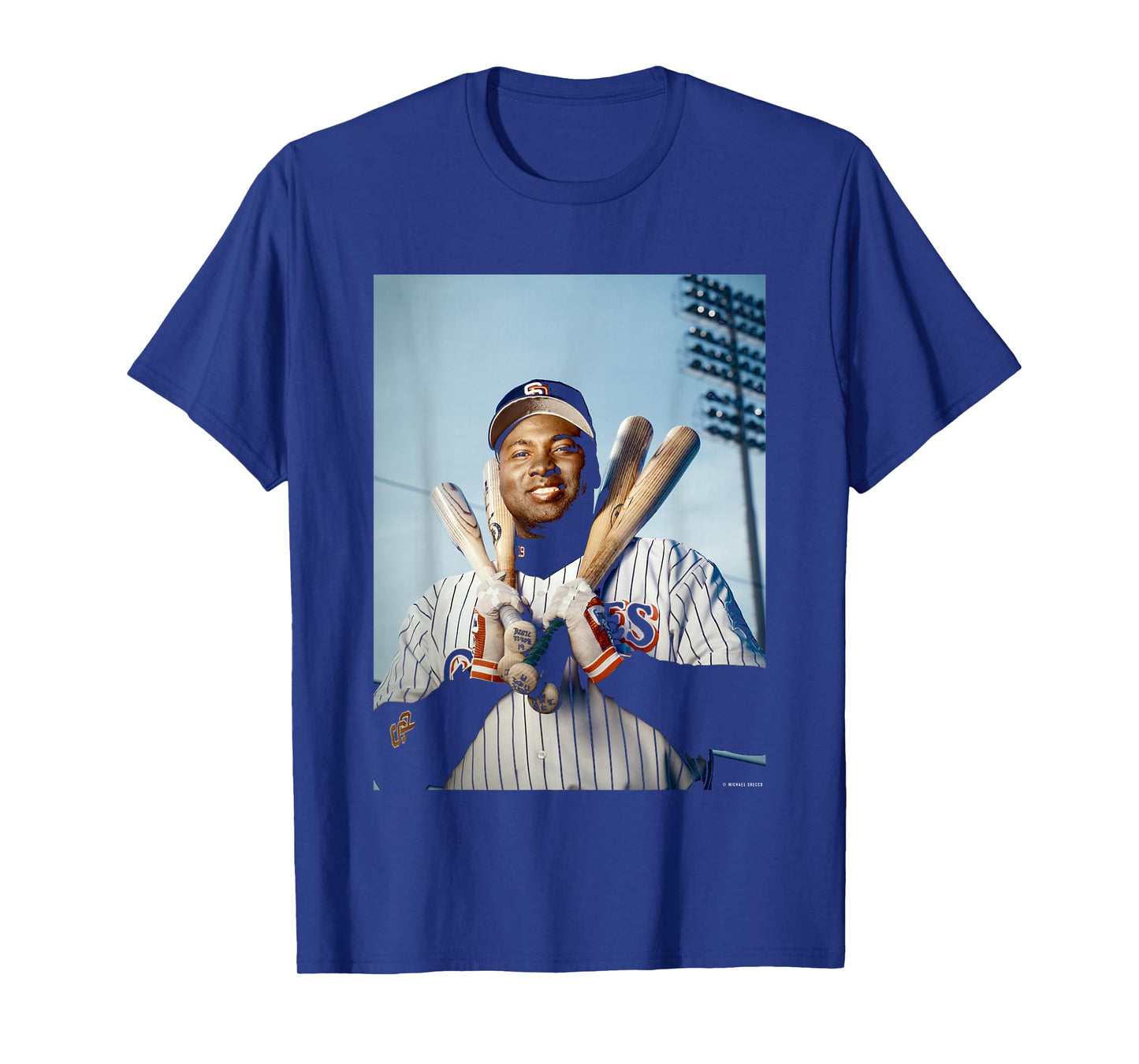 Mr Padres Tony Gwynn Fielder San Diego by Michael Grecco T-Shirt