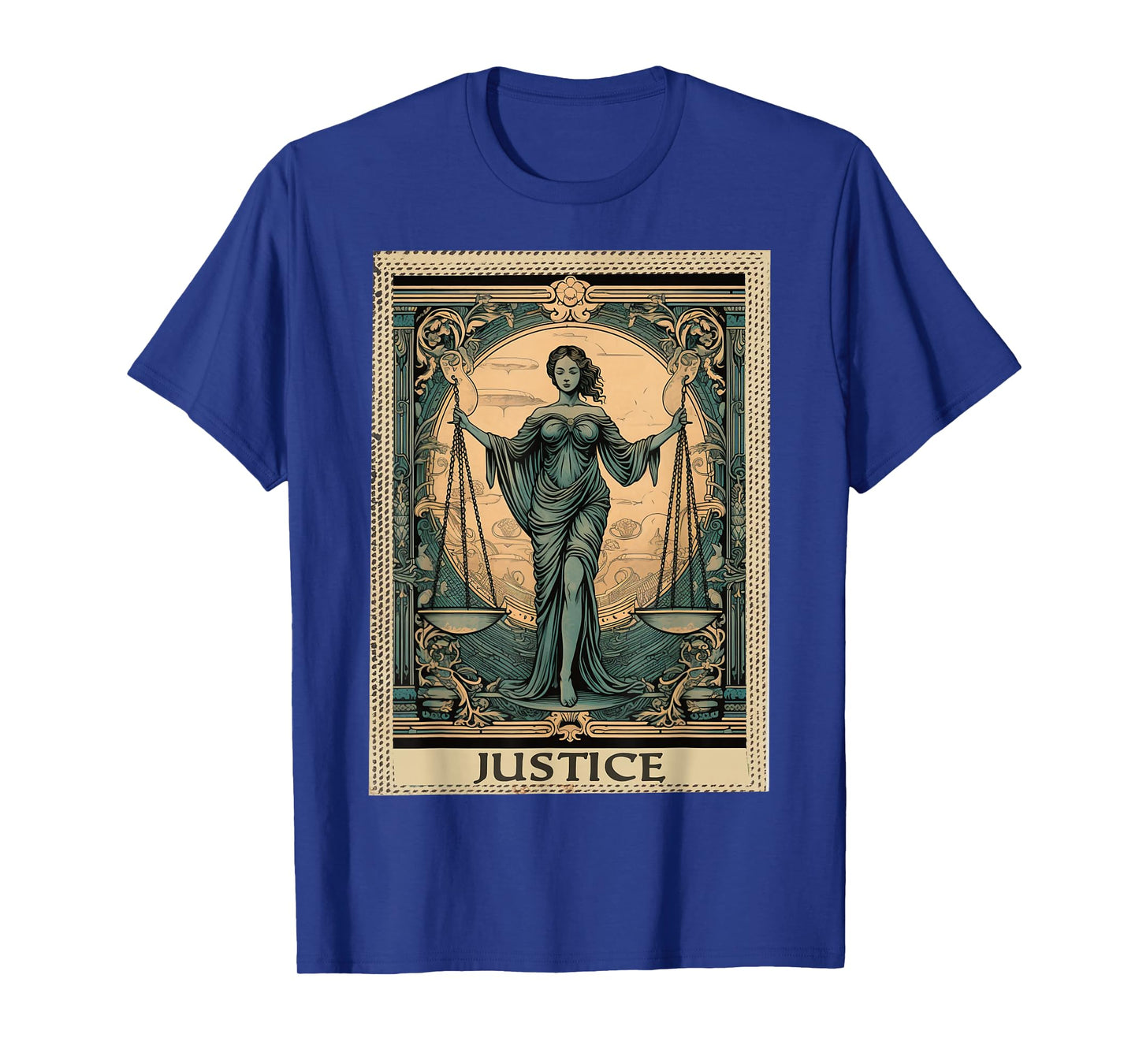 FoolsFate Unisex-Adult Tarot Card Reading Graphic T-Shirt, Black, Small