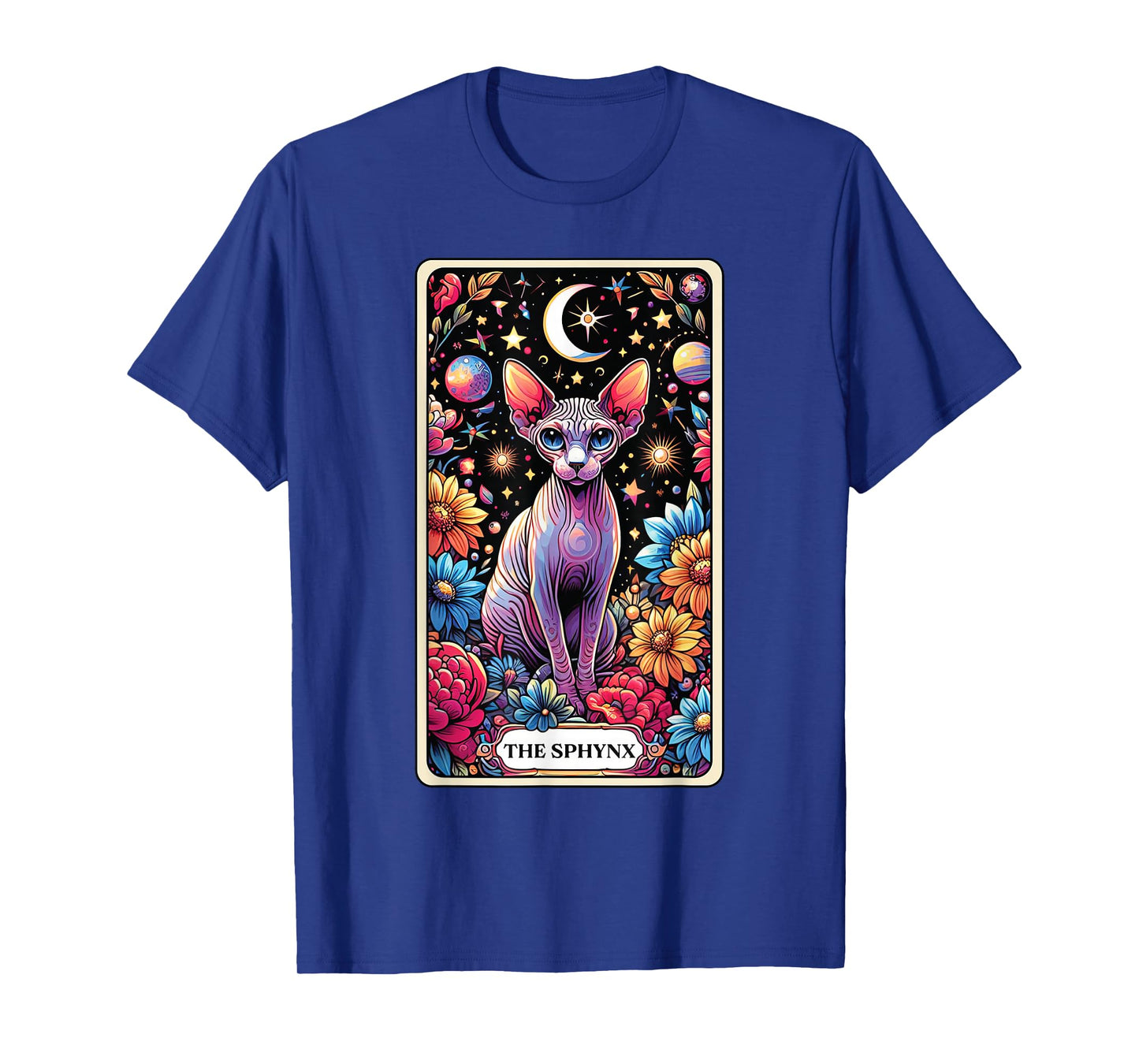 The Sphynx Cat Tarot Card T-Shirt