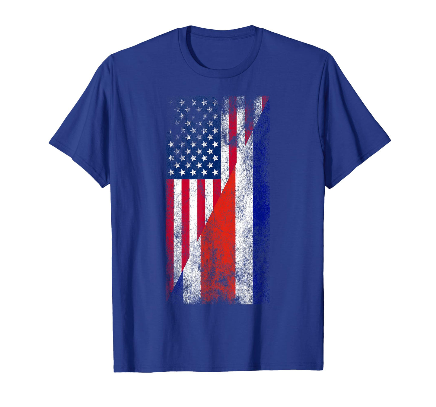 USA & Costa Rica Flag - United States of America Costa Rican T-Shirt