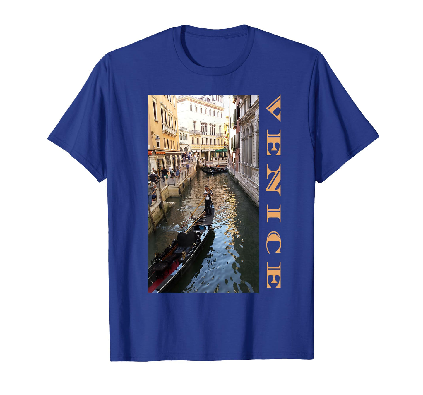 Venice Italy Canal Gondola Travel Souvenirs Photography T-Shirt