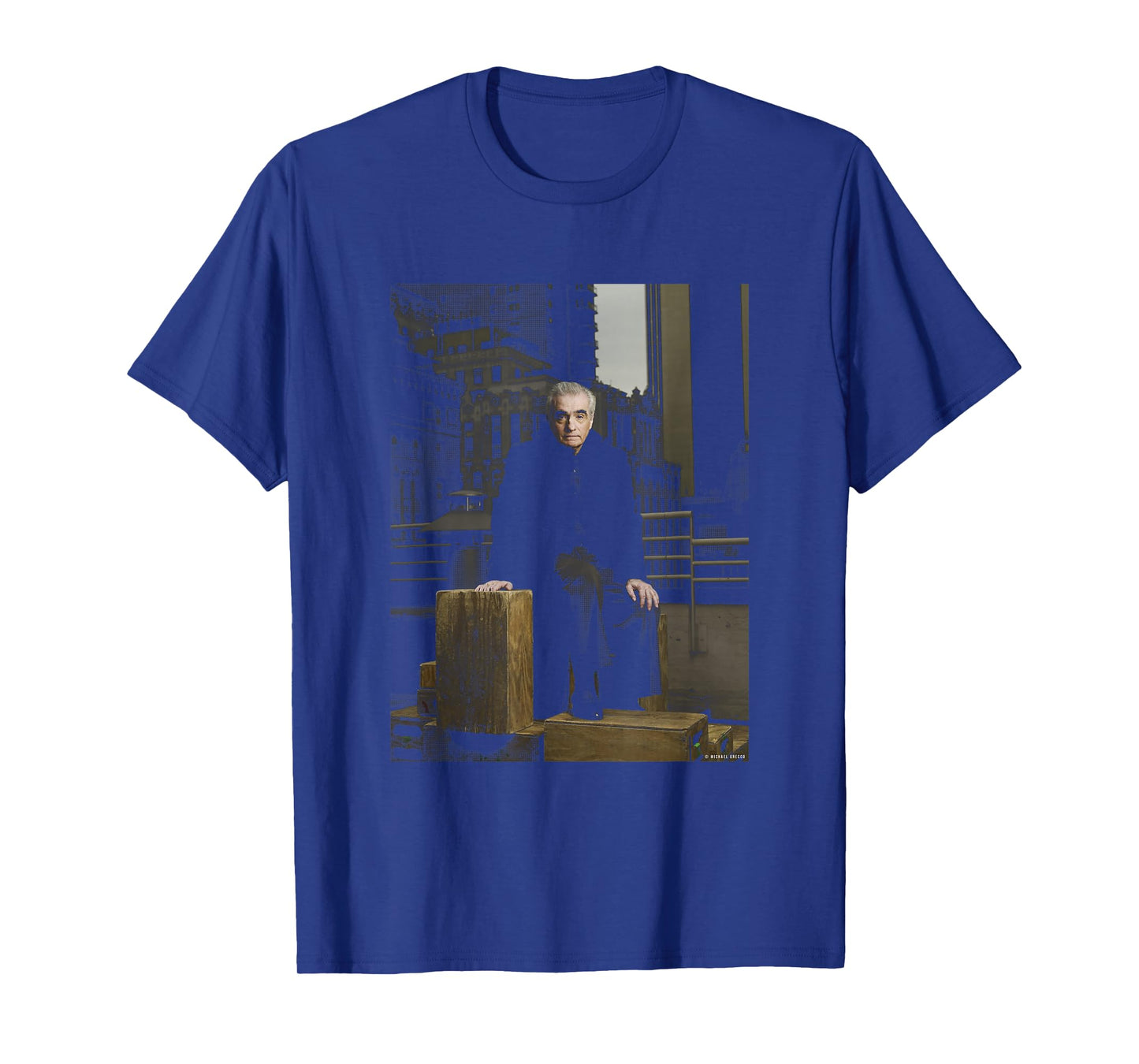 Taxi Driver Director Martin Scorsese by Michael Grecco T-Shirt