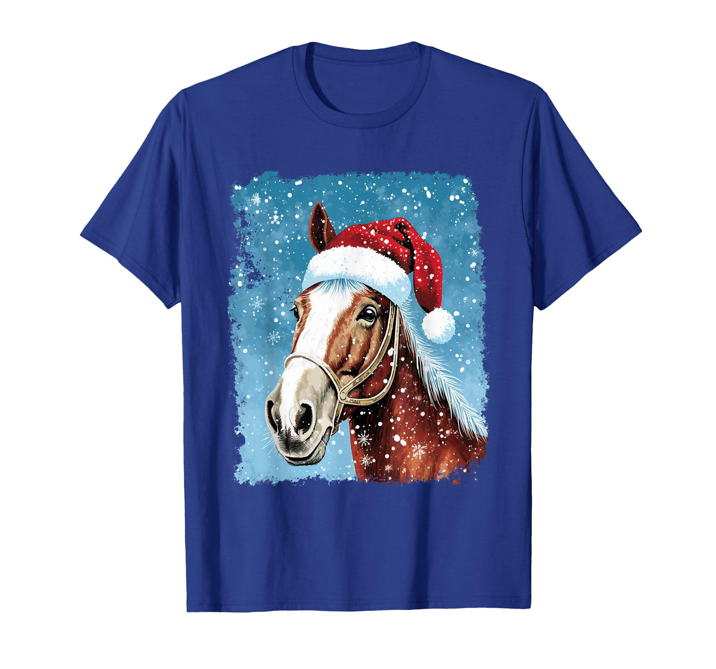 Christmas Farmer Animal Horse T-Shirt