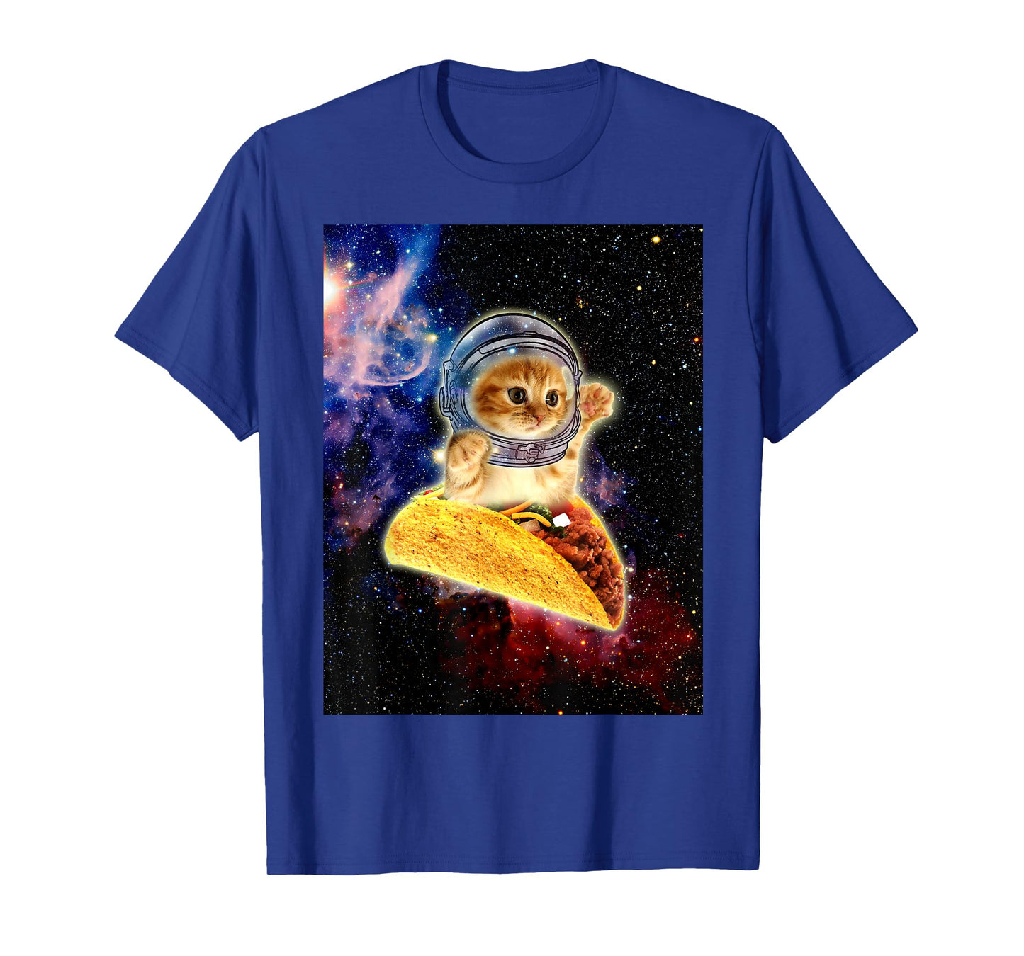 Crazy Space Taco Cat Funny T-Shirt v2