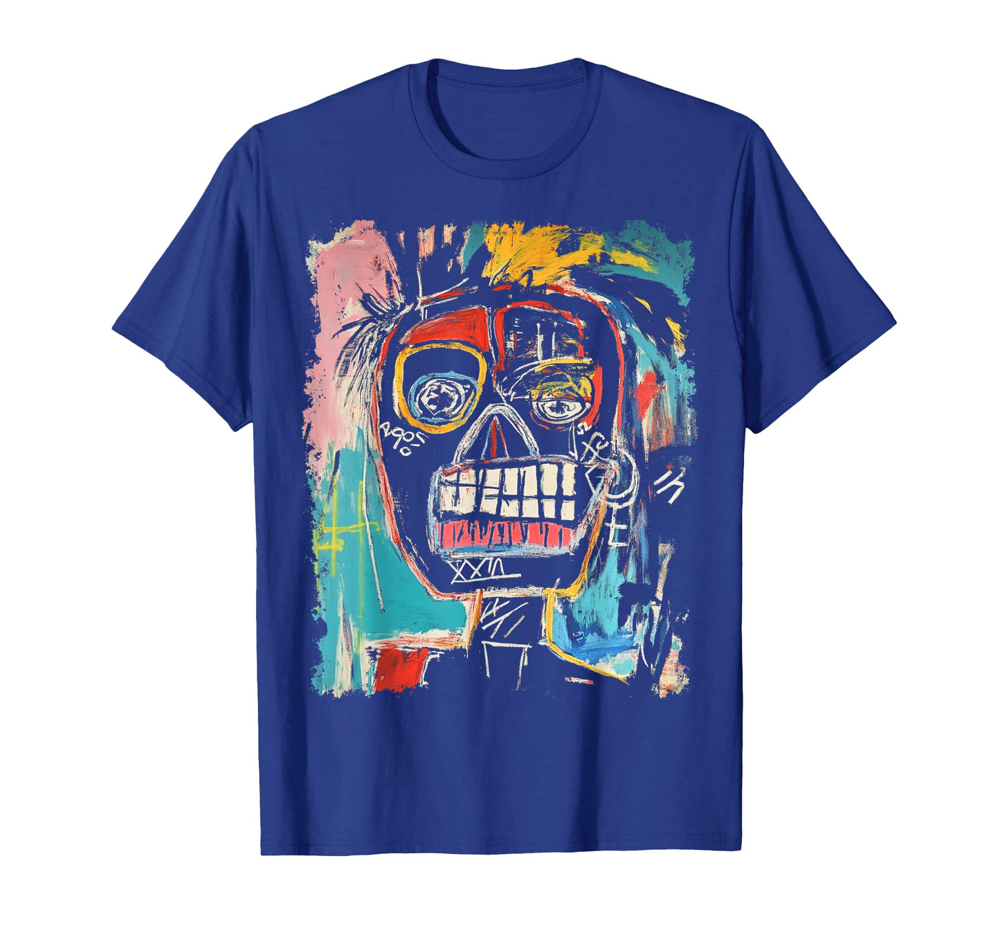 Animal Pop Art Design With A Human On It Men's Graffiti T-Shirt