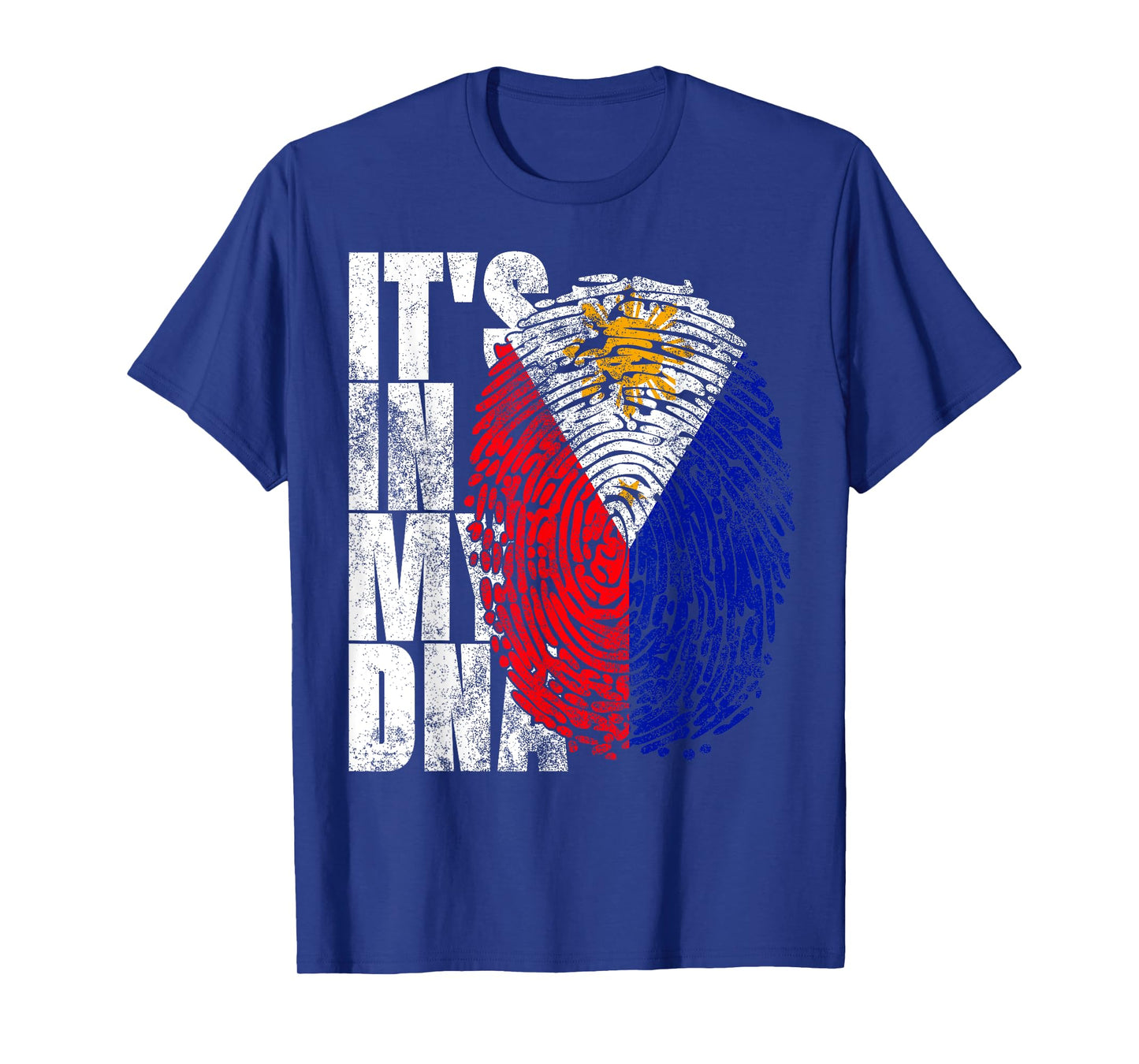 It's In My DNA Philippine Gift Asia Islands Philippines Flag T-Shirt