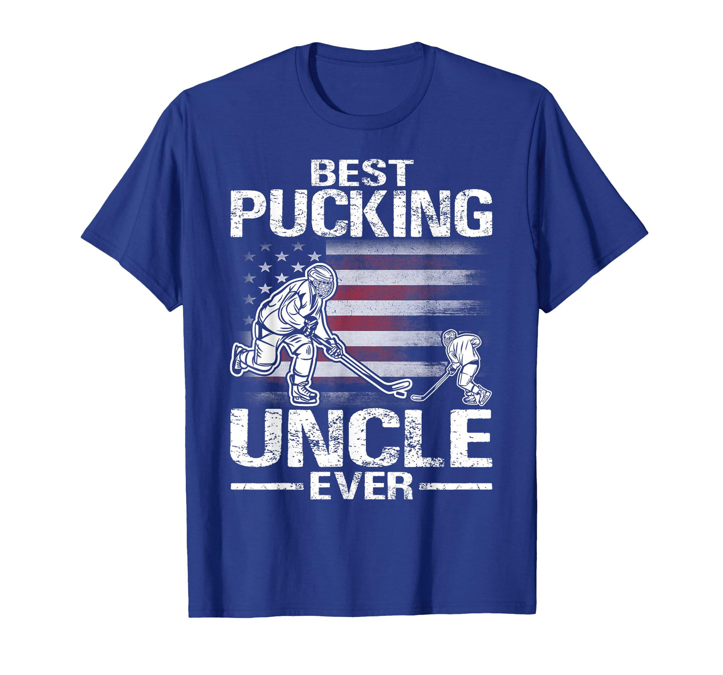 Best Pucking Uncle Ever Hockey Father's Day Gift T-Shirt