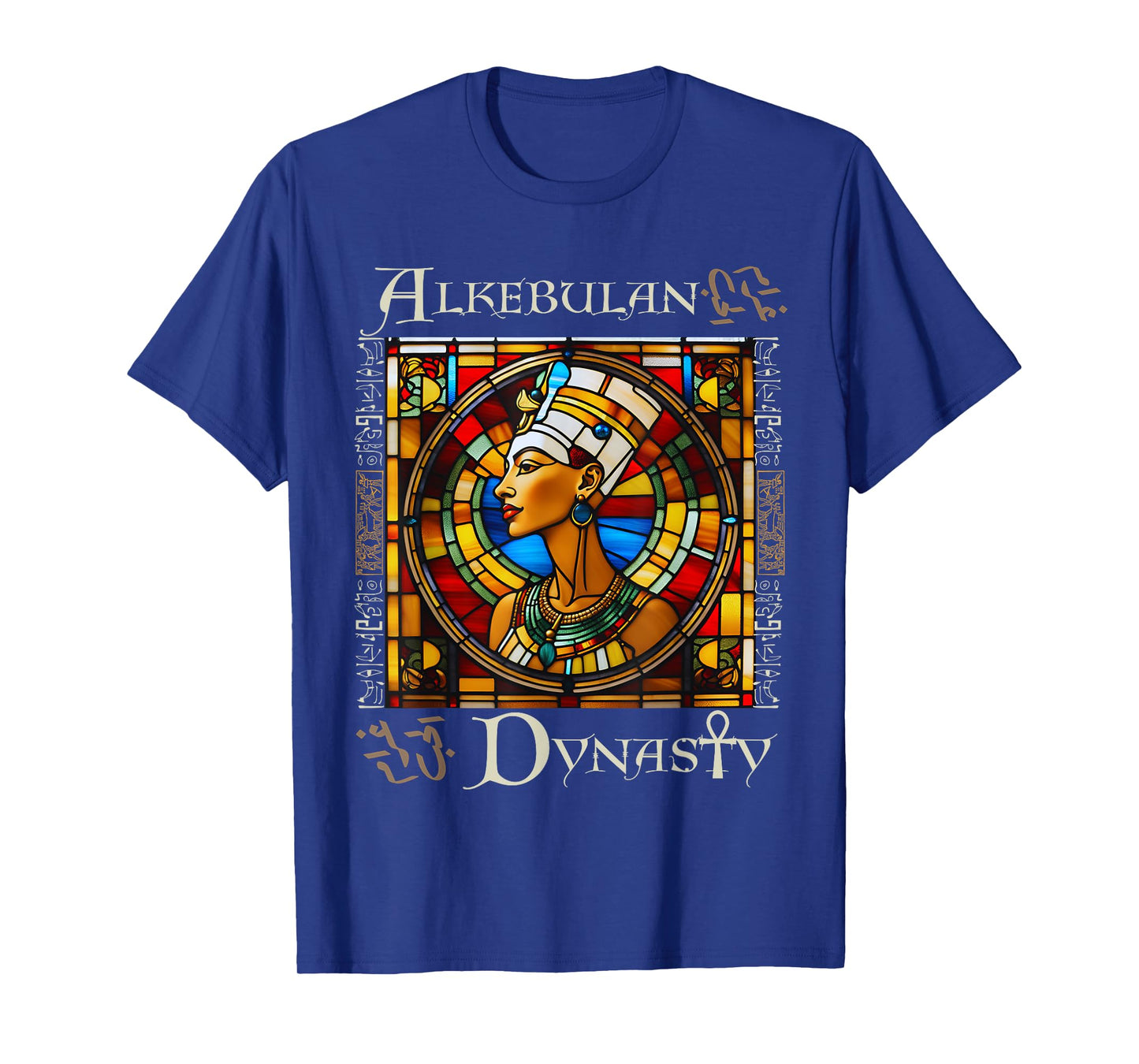 Alkebulan Dynasty Ancient Egyptian Queen Nefertiti Egypt Art T-Shirt
