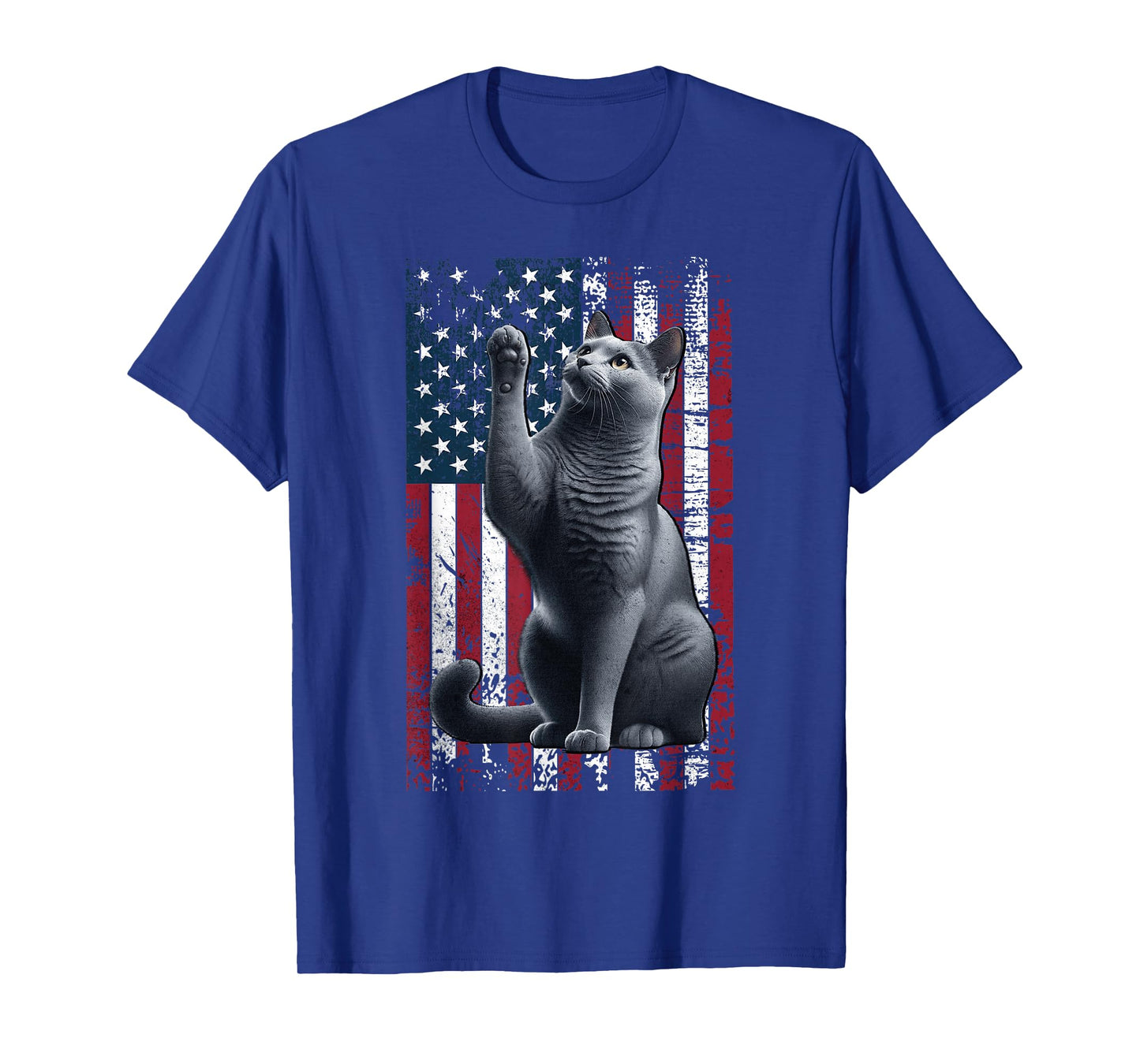 Russian Blue Cat American Russian Blue T-Shirt