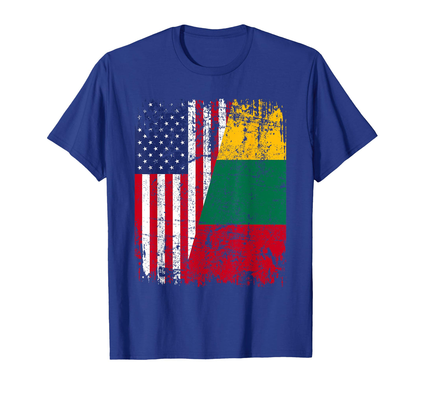 LITHUANIAN American Flag | Men Women Kids | LITHUANIA T-Shirt