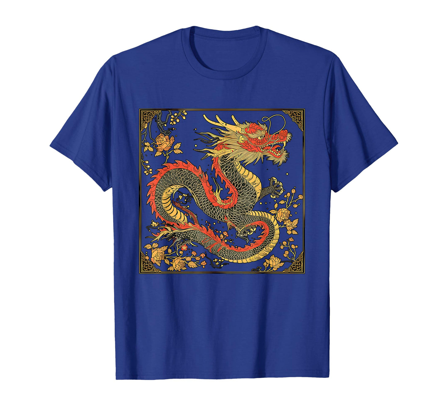 Chinese Zodiac Dragon Symbol Chinese Dragon Art Style T-Shirt