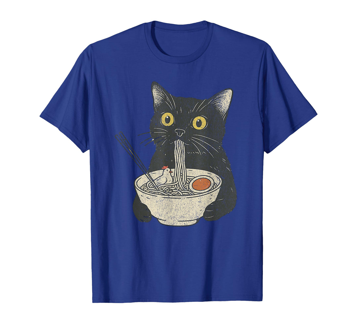 Cat eating Ramen T-Shirt
