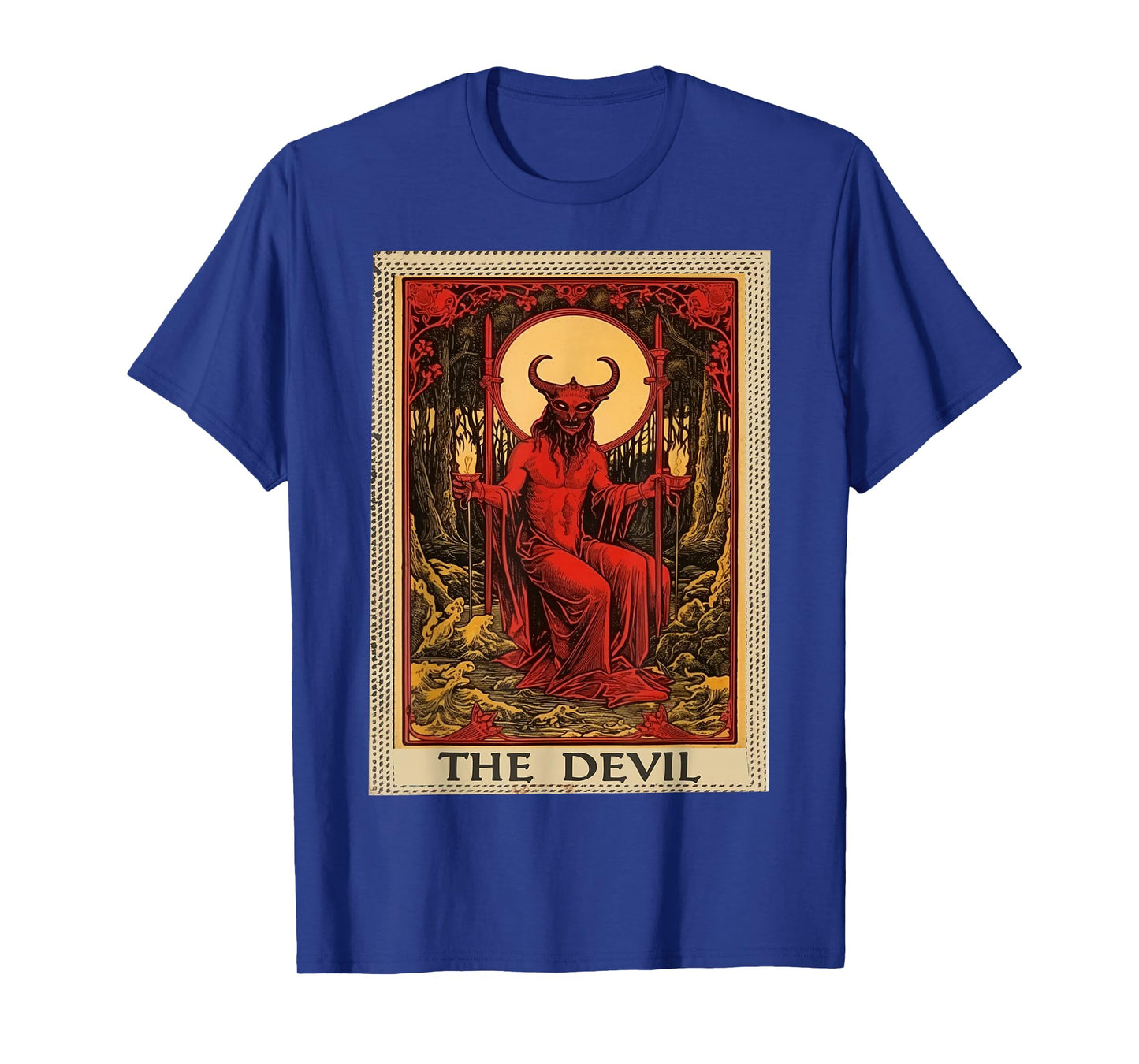 Vintage Tarot Card The Devil T-Shirt