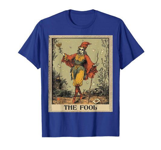 Jokers Clown Playing Cards Tarot Card The Fool Jester T-Shirt