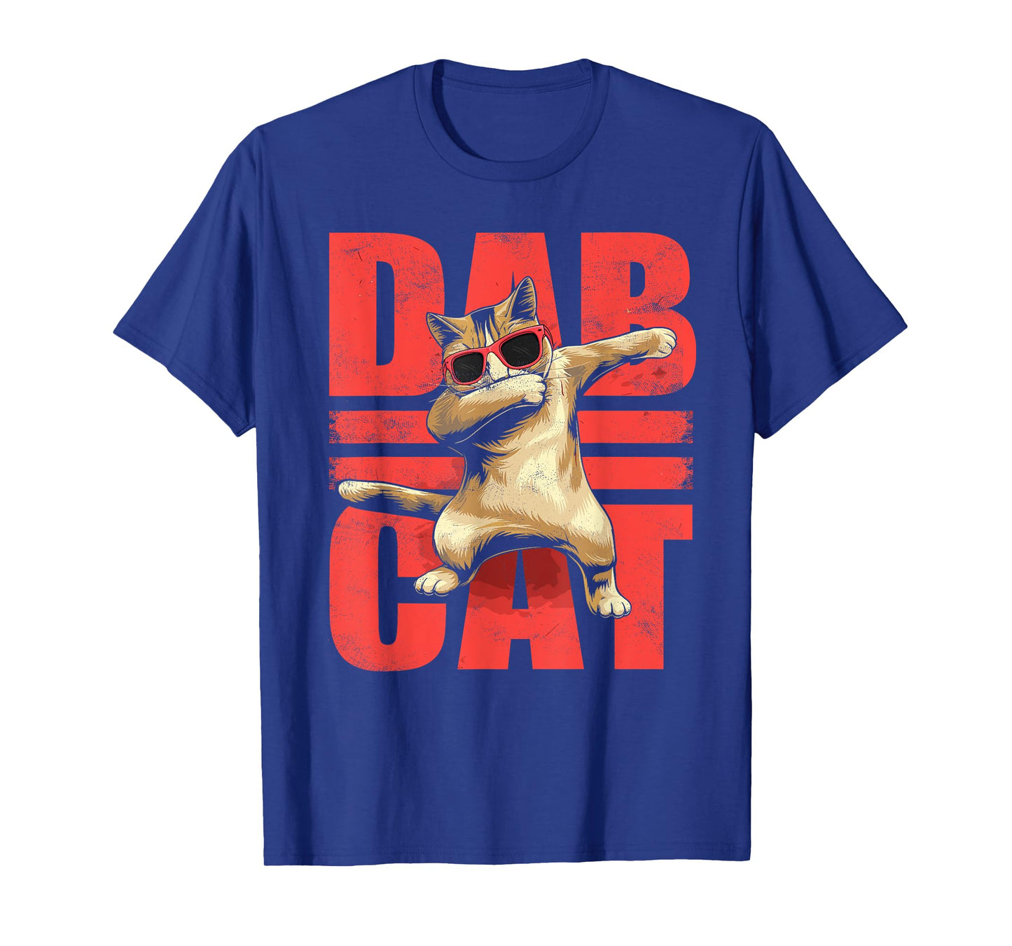 Dab Cat Funny Dabbing Cats Cute Kitten Kitty Lover Kids T-Shirt