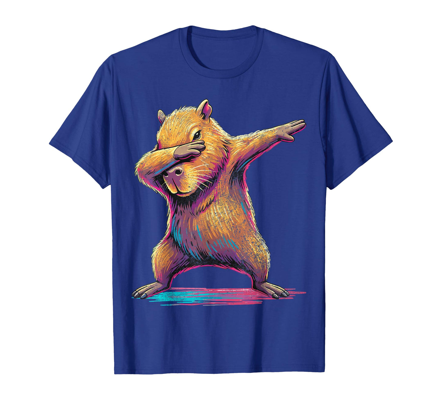 Capybara Dabbing Funny Animal Capybaras Lover T-Shirt