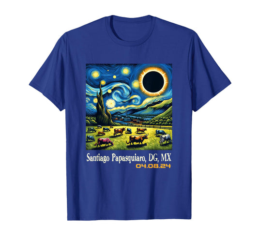 Countryside Solar Eclipse Santiago Papasquiaro Durango T-Shirt