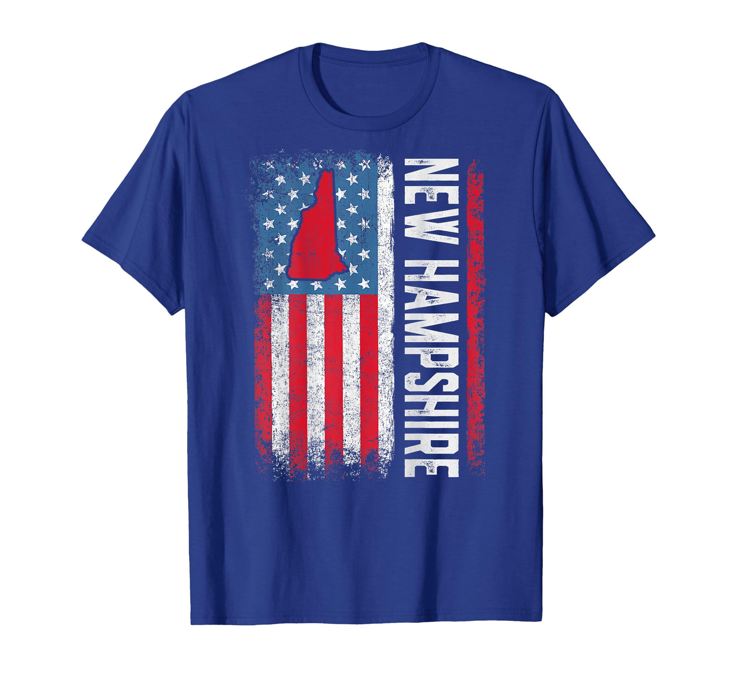 Vintage New Hampshire State USA Flag Shirt New Hampshire (On T-Shirt